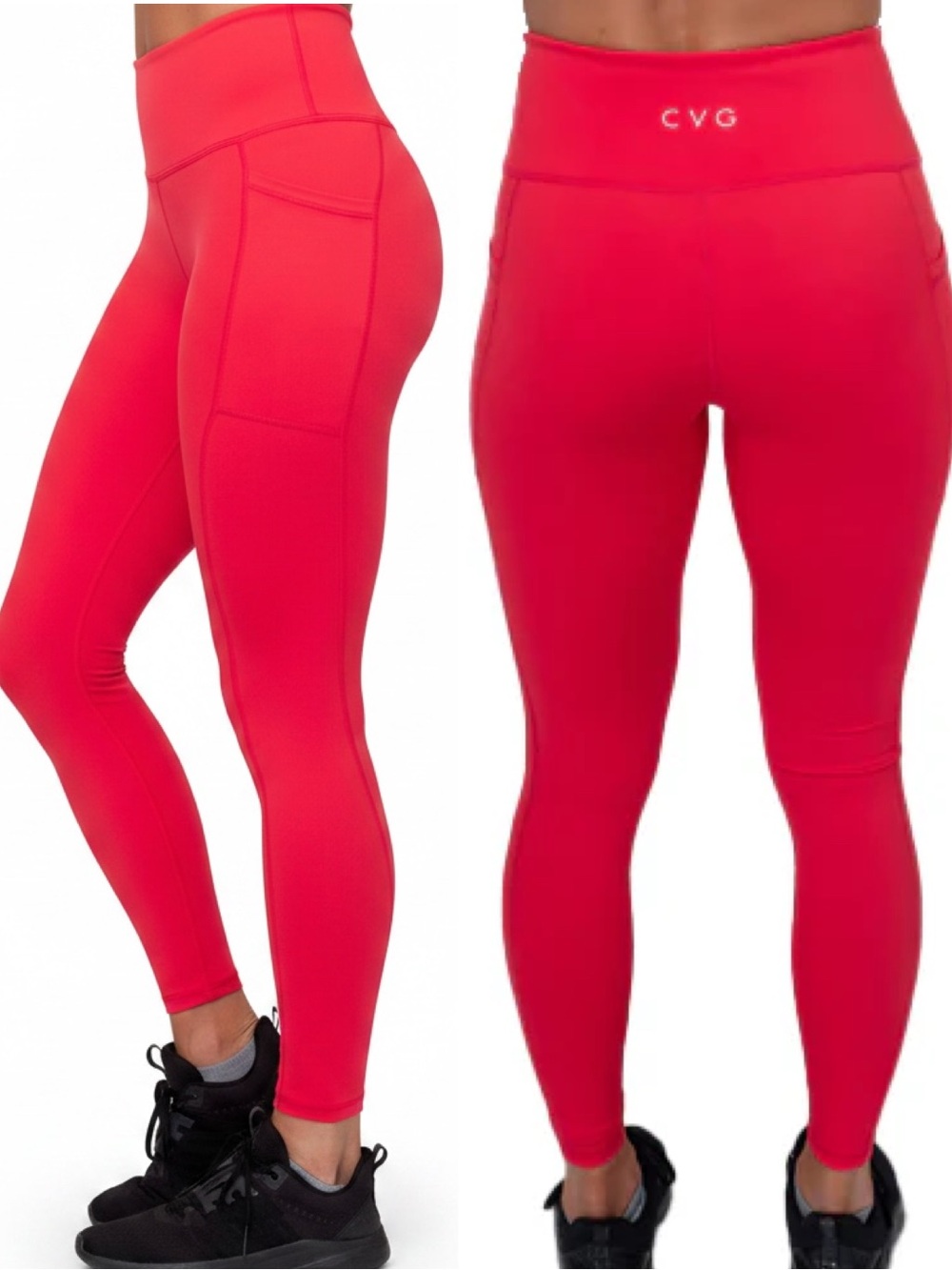 NWOT CONSTANTLY VARIED GEAR cvg hot pink Malibu Dream seamless leggings XS